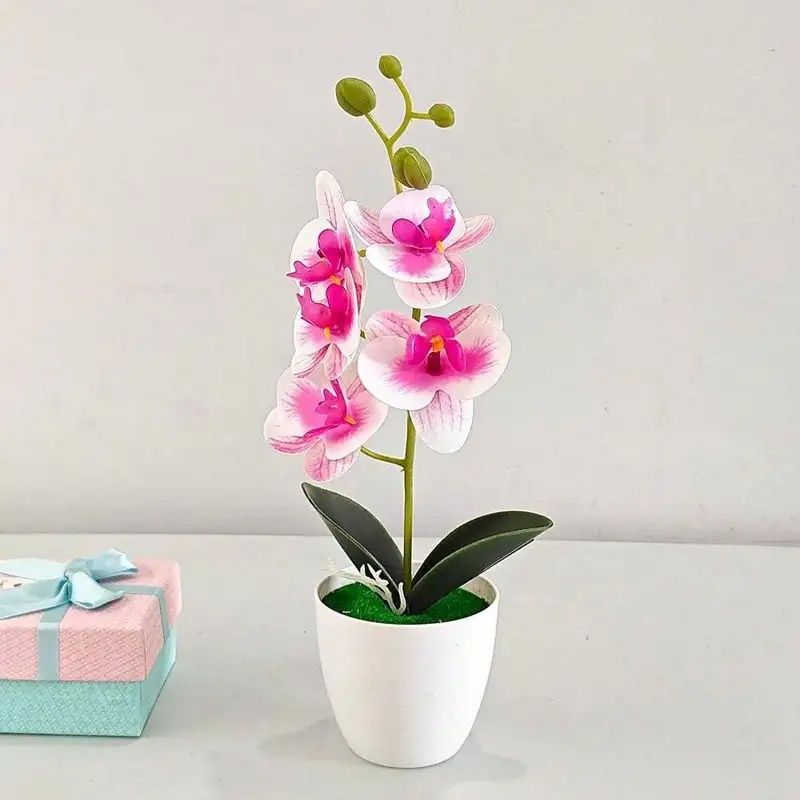 Sztuczny kwiat storczyk- orchidea