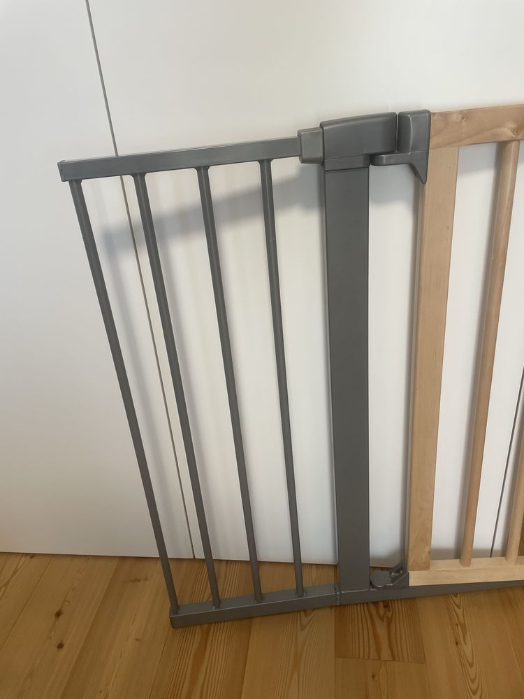 Portal de proteçao de escadas com 2 extensões