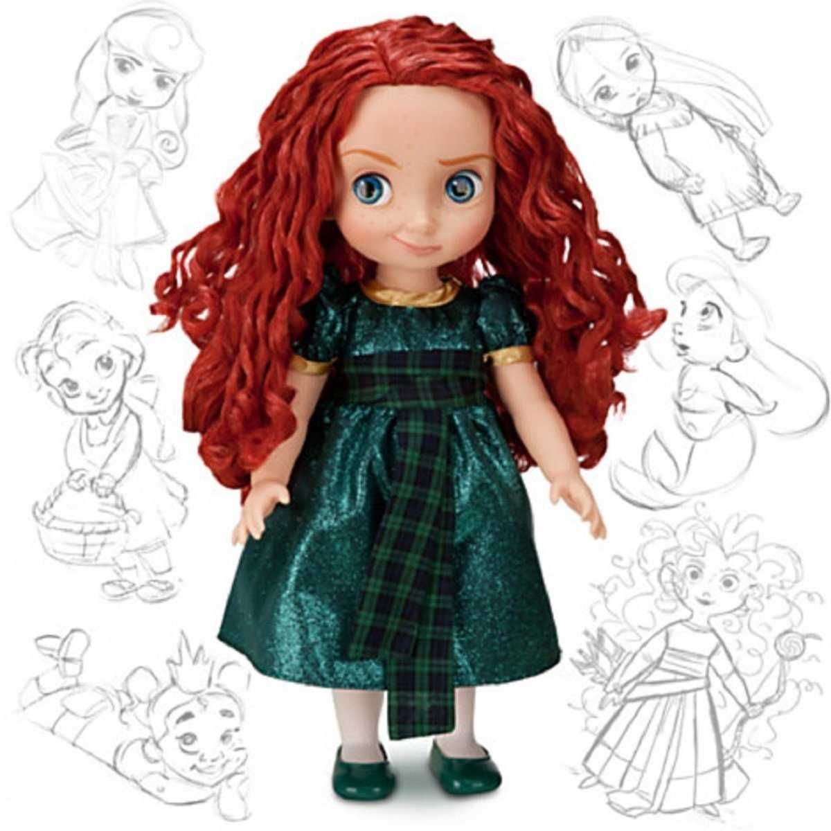 Merida Waleczna, zawadiacka nowa lalka Disney Animators