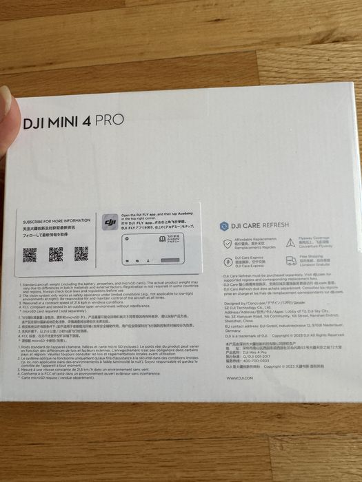 DJI Mini 4 Pro – NOWY, zafoliowany – wymiana z DJI Care Refresh