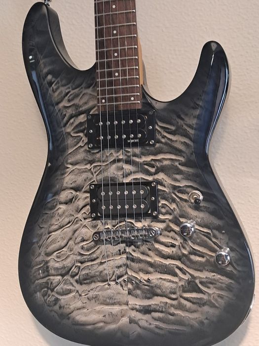 Guitarra elétrica schecter C6 plus com dimarzio