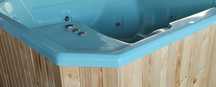 Jacuzzi CAŁOROCZNE nowe podgrzewacz masaż SPA rozmiar 202x192x80cm