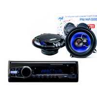 Radio MP3 MP3 PNI 8524BT 12/24V 4x45w + głośniki HiFi500, 100W, 12,7 c