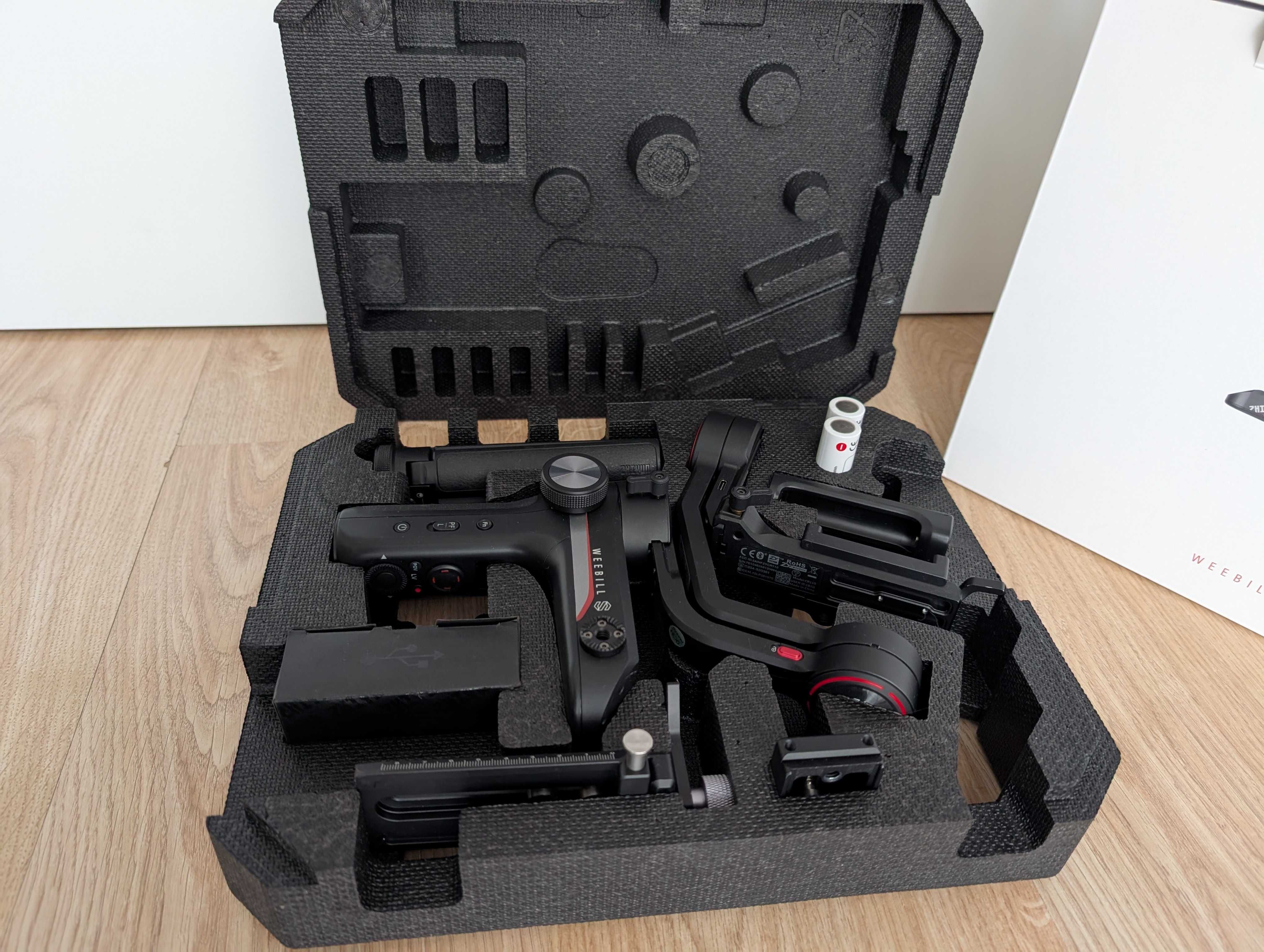 Zhiyun WEEBILL-S - Kompaktowy Gimbal dla Profesjonalistów!