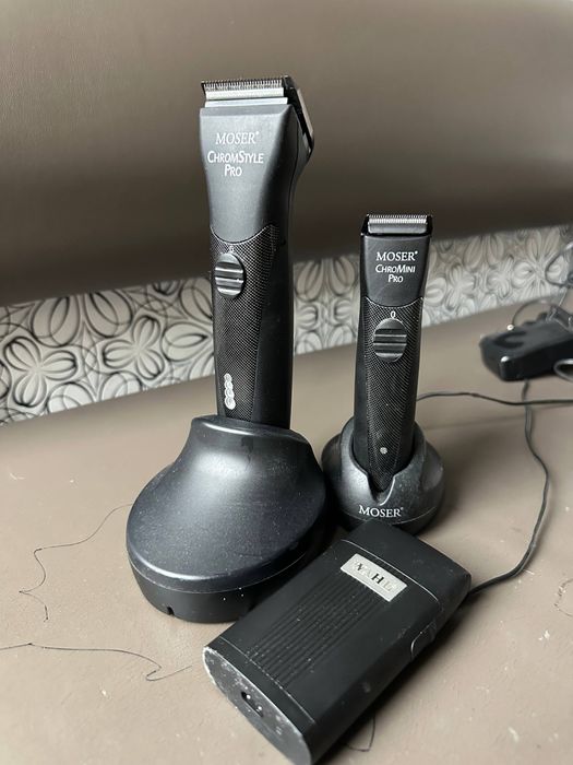 Машинки Moser і шейвер Wahl  для стрижки. Оригінал, комплект!