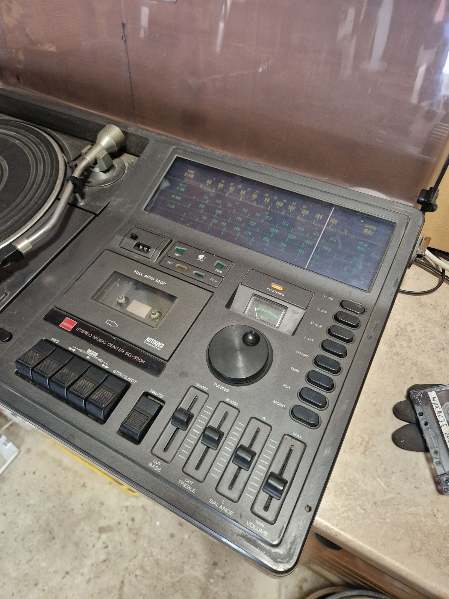 SHARP stereo music center SG - 330H