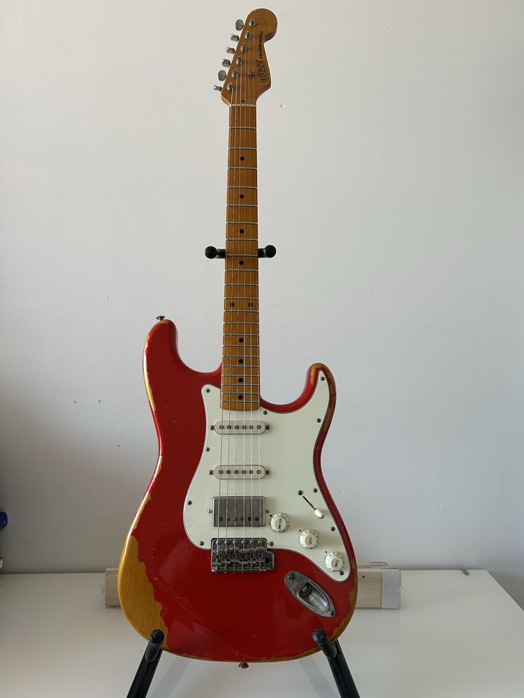 Gitara BUZZ yellowjacket relic fender stratocaster japan custom