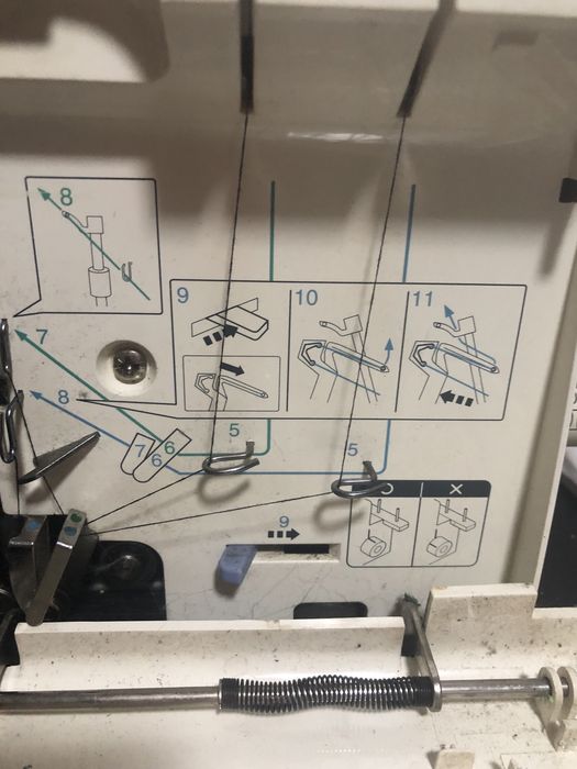 Поодам оверлок 4х // 3х ниточный