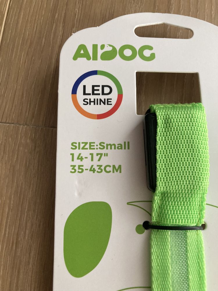 Obroża świecąca led S 35-43cm