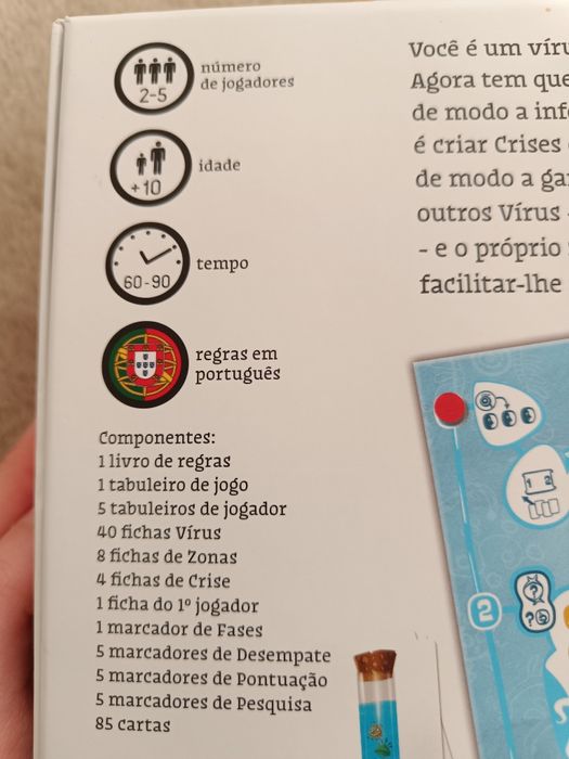 Jogo de tabuleiro viral