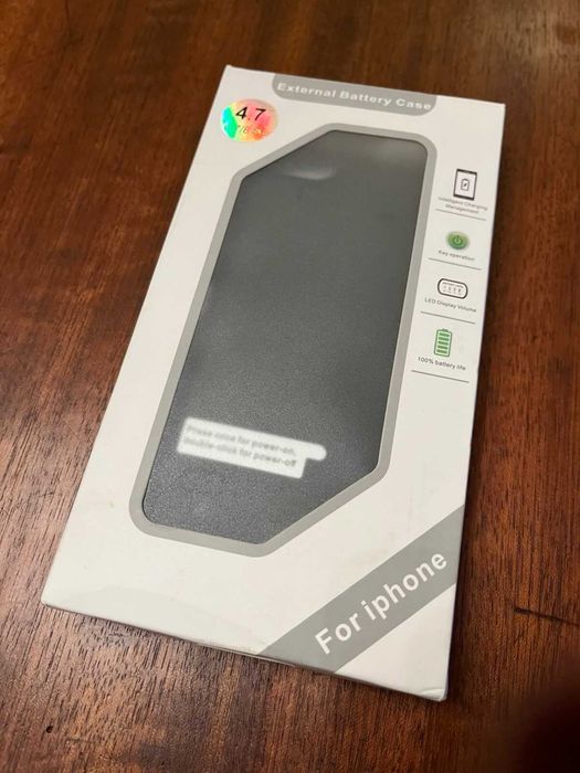 Capa bateria iphone 6 6s 7 8