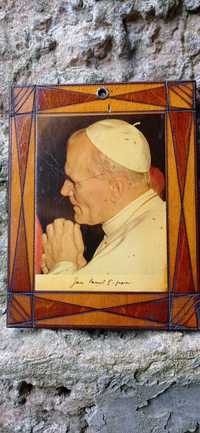 Obraz na wypalanej sklejce Papież Jan Paweł II