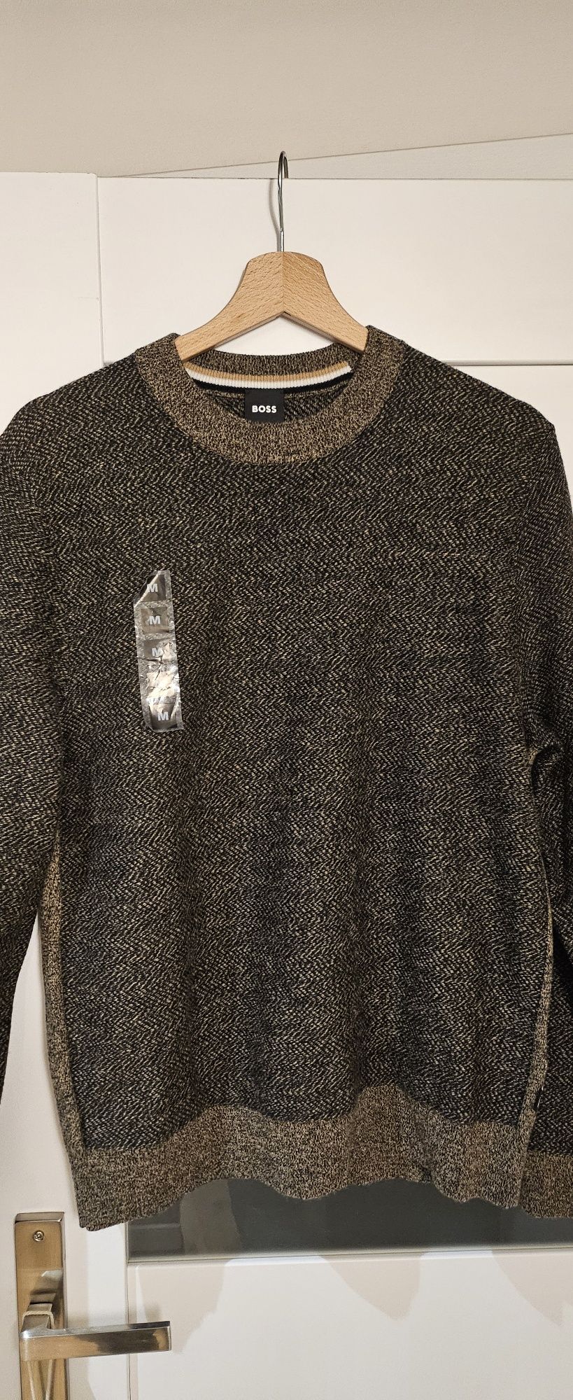 OKAZJA!!! BOSS Sweter z wełny dziewiczej roz M