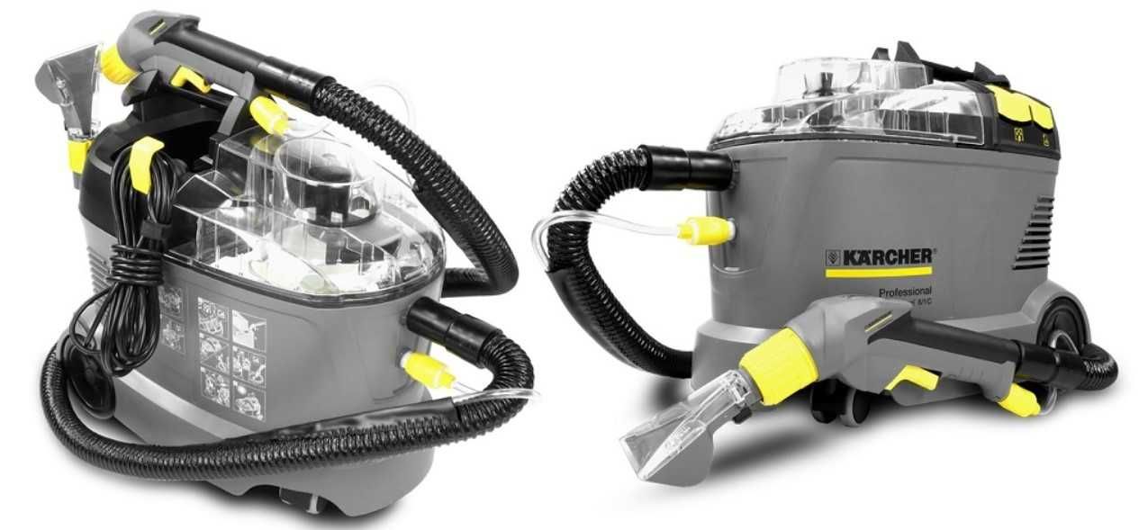 Wynajem - Odkurzacz piorący Karcher Puzzi + proszek 100g