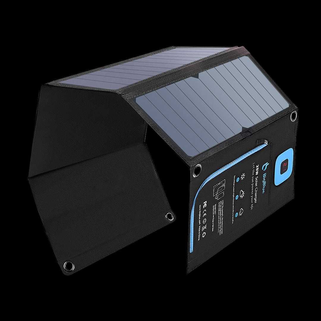 Сонячна батарея портативна BigBlue Solar Charger 28W