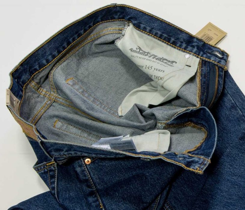 Мужские джинсы Levis 505 Dark Stonewash, 005054886 Левис, Ливайс США