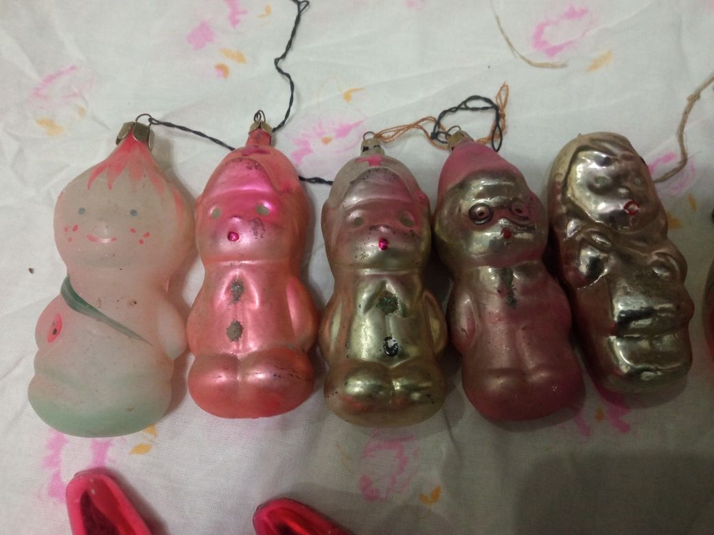 Ёлочная игрушка СССР Злой эльф