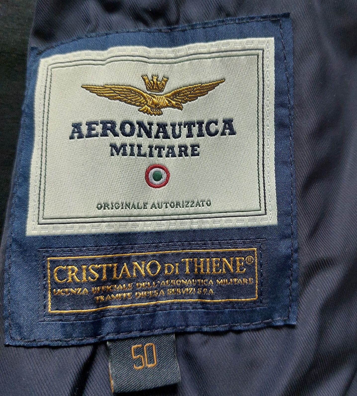 Aeronautica militare nowa kurtka letnia z kapturem r. 50/L