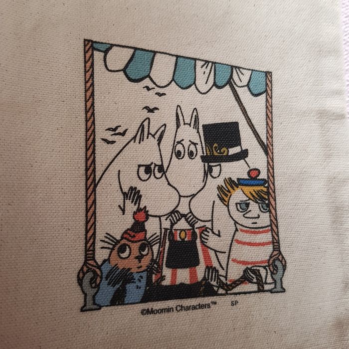Torebka - torebeczka Muminki. Moomin. Listonoszka