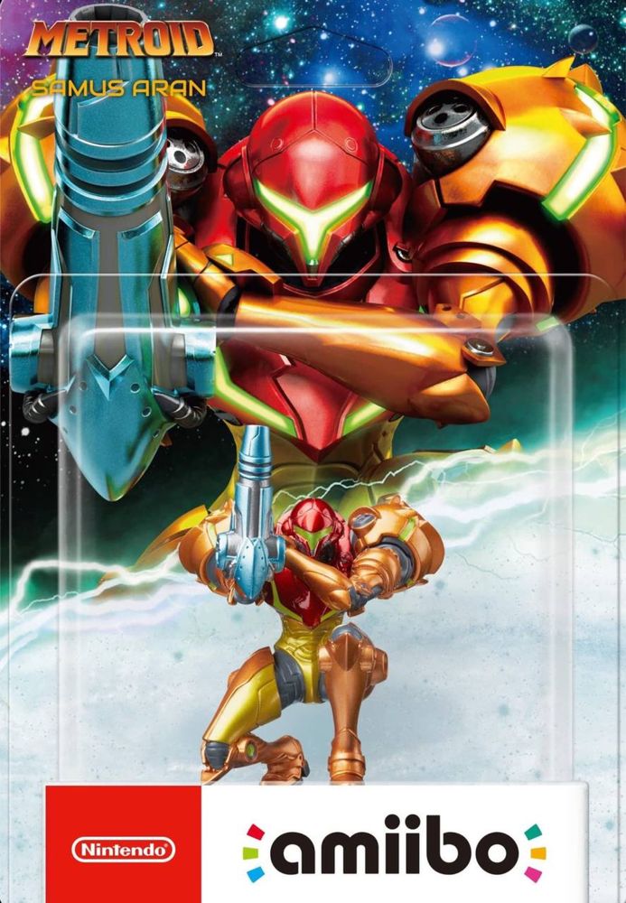 Nintendo Amiibo Metroid Samus Aran для гри Metroid