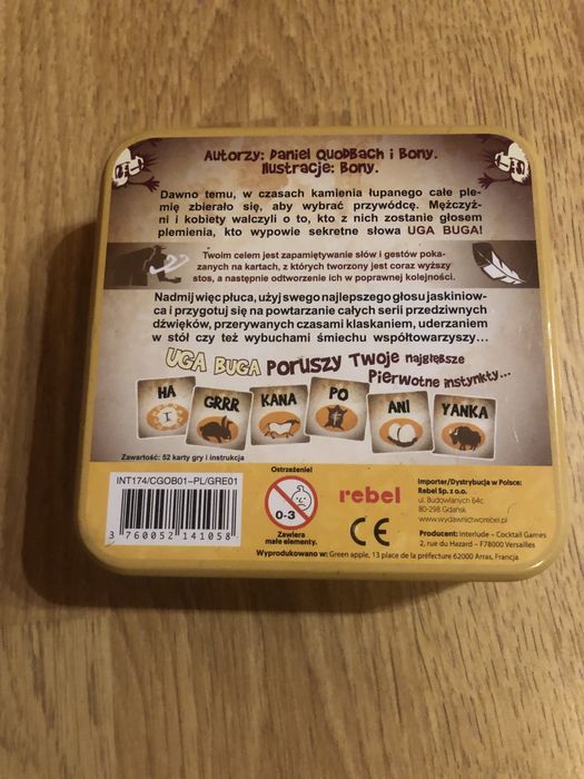 Uga Buga gra karciana