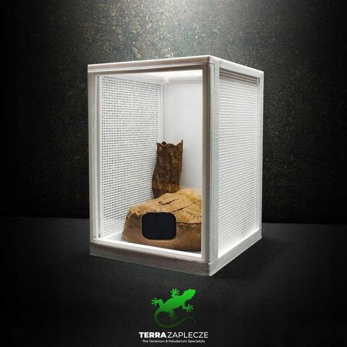 Dekoracja Kryjówka Jaskinia do terrarium 20x15 Dla gadów TerraZaplecze