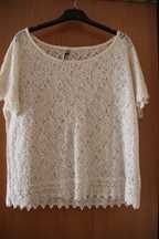 Camisola de renda tam S Pepe Jeans