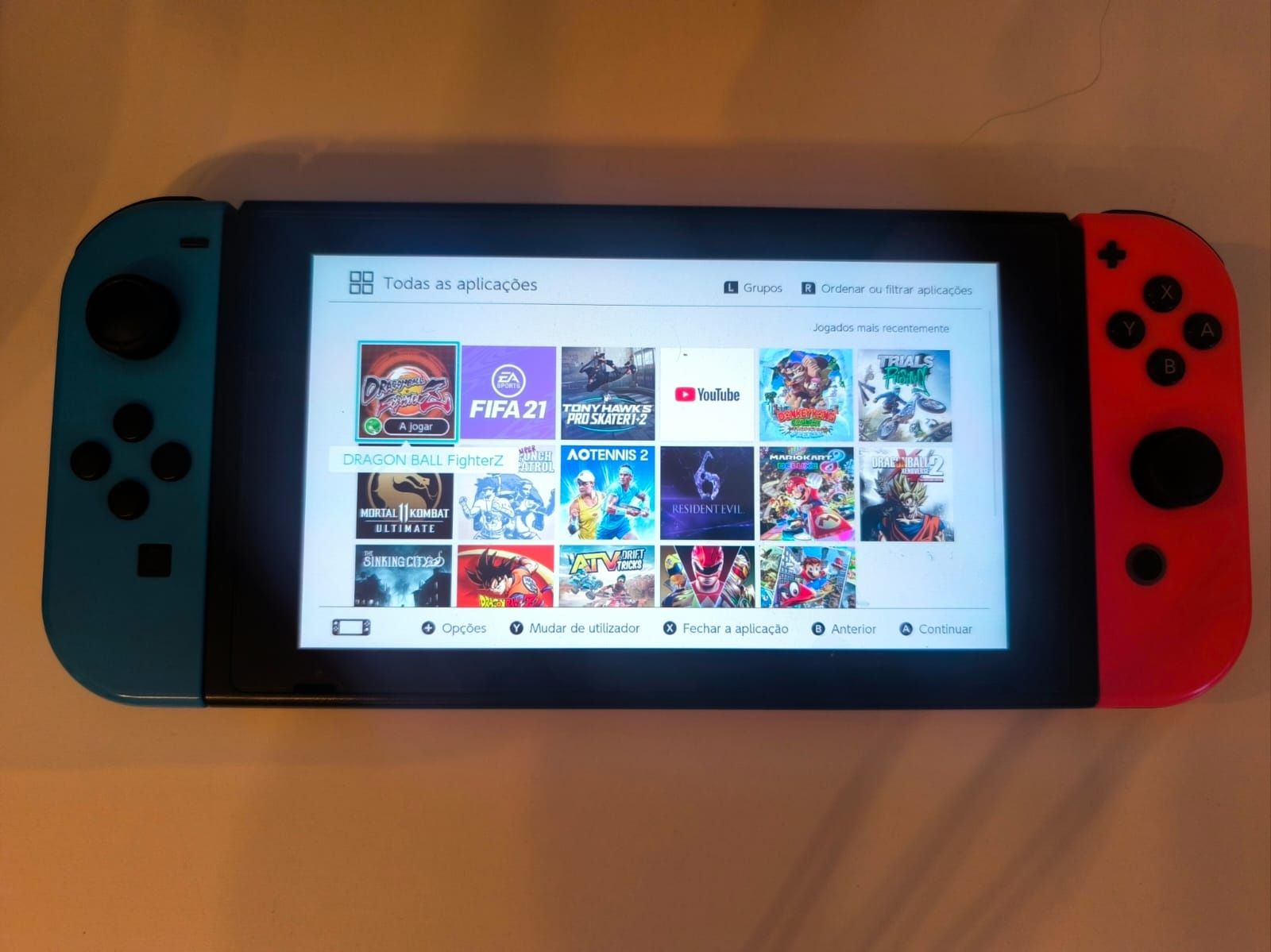 Vendo Switch 1 c Jogos