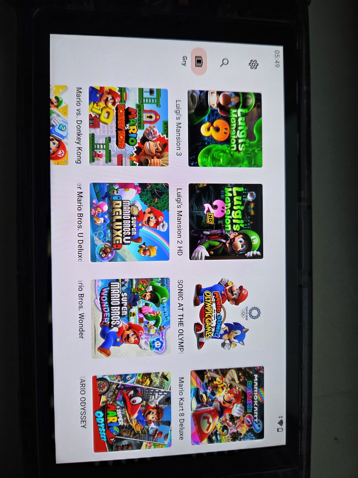 Konsola Anbernic RG577 nowość. Nintendo switch, PS1, PS2, GBA i inne