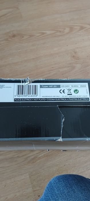 Placa elétrica da marca Krea,