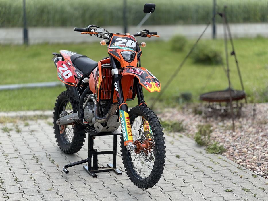 KTM EXC 450 RFS 2005, zadbany.