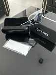 Chanel okulary hit sezonu cat eye czarno-białe
