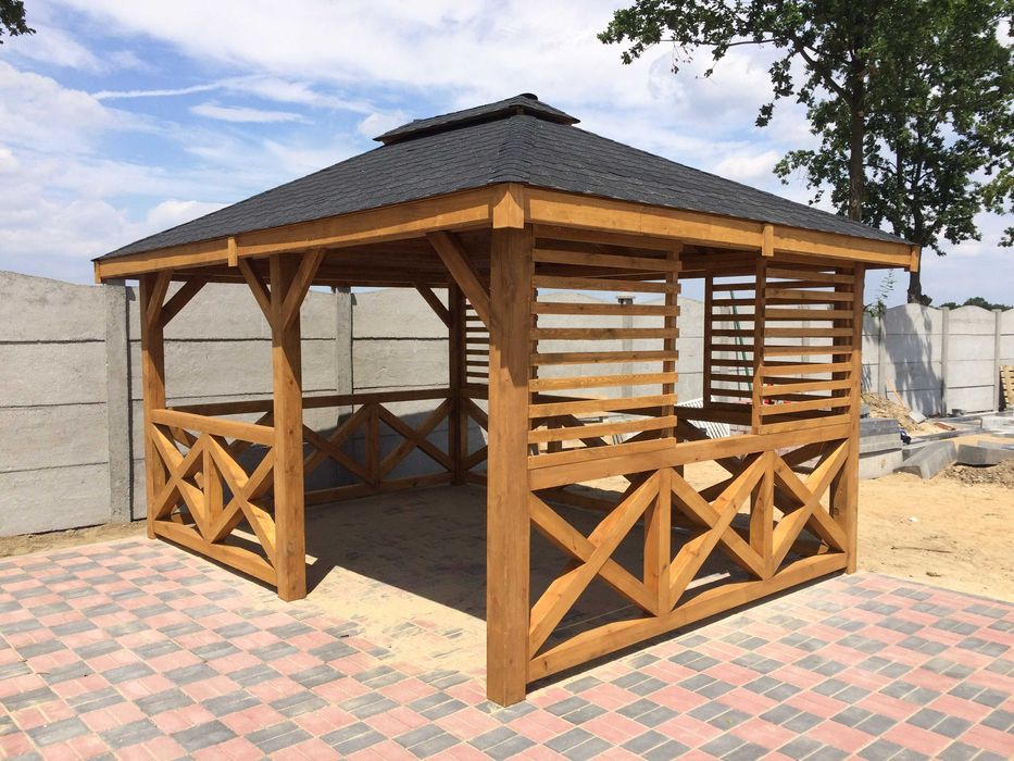 ALTANA OGRODOWA B50 IV 3x3 m altanka domek narzędziowy DREWNOTRIK.PL