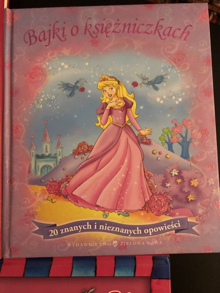 Bajki i opowieści dla dziewczynek, Bajki o księzniczkach- 3 szt