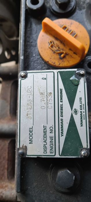 Silnik Yanmar 3TNA68 3TNE68 traktorek kosiarka minikoparka