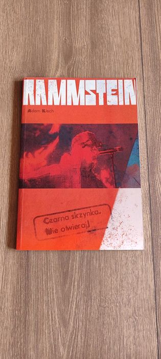 Książka "Rammstein. Czarna skrzynka. Nie otwieraj" Adam Kisch