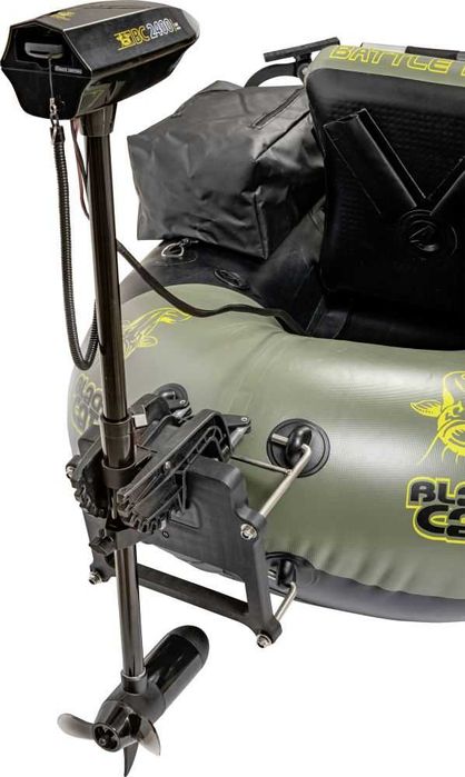 silnik zaburtowy elektryczny do belly boat kajaka sterowany pilotem