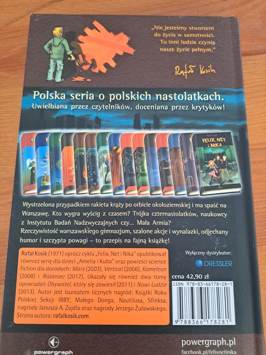 Książka felix net I Nika oraz orbitalny spisek 2 mała armia 13