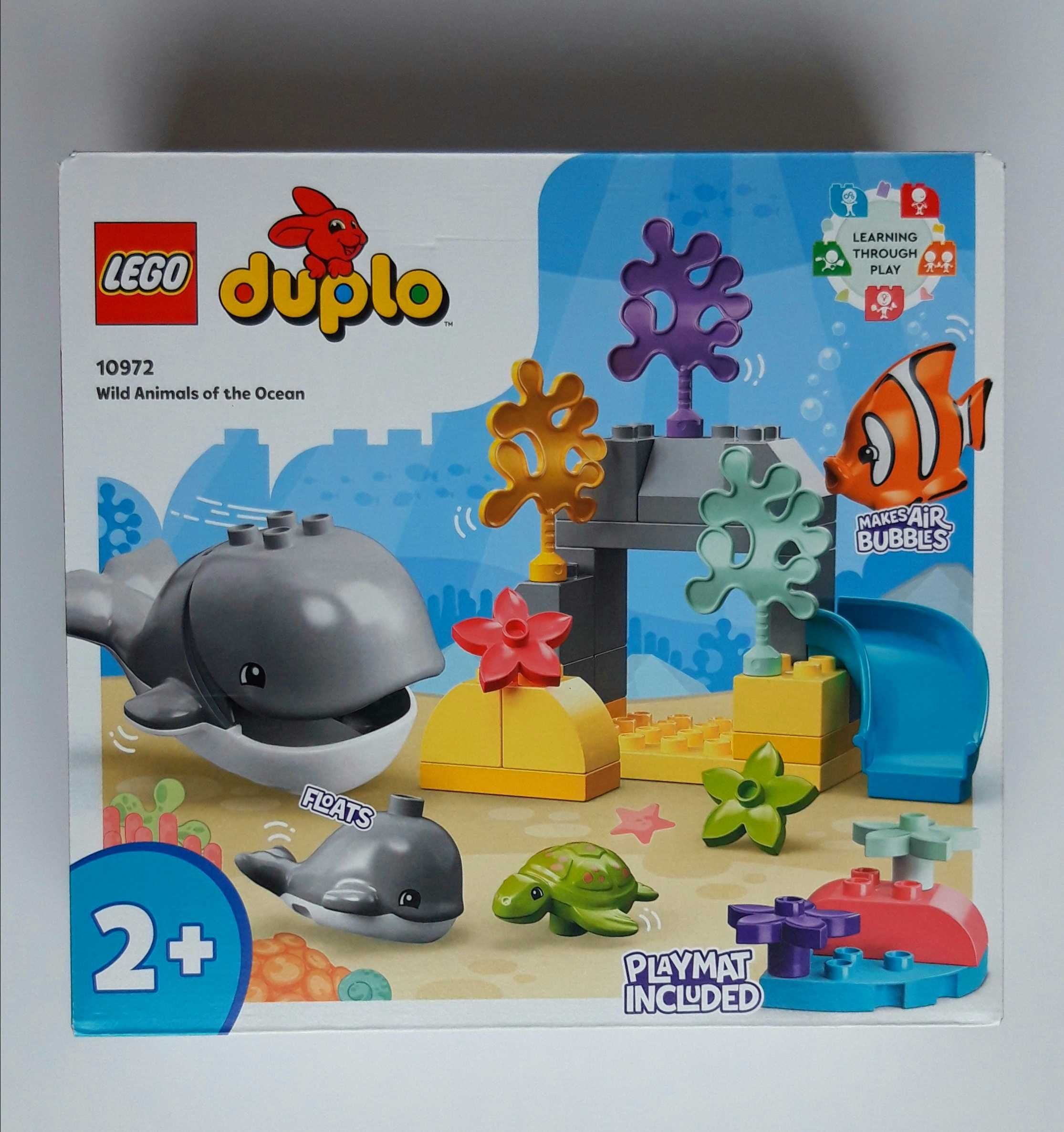 Нове Lego Duplo "Дикі тварини океану" 10972, 32 деталі