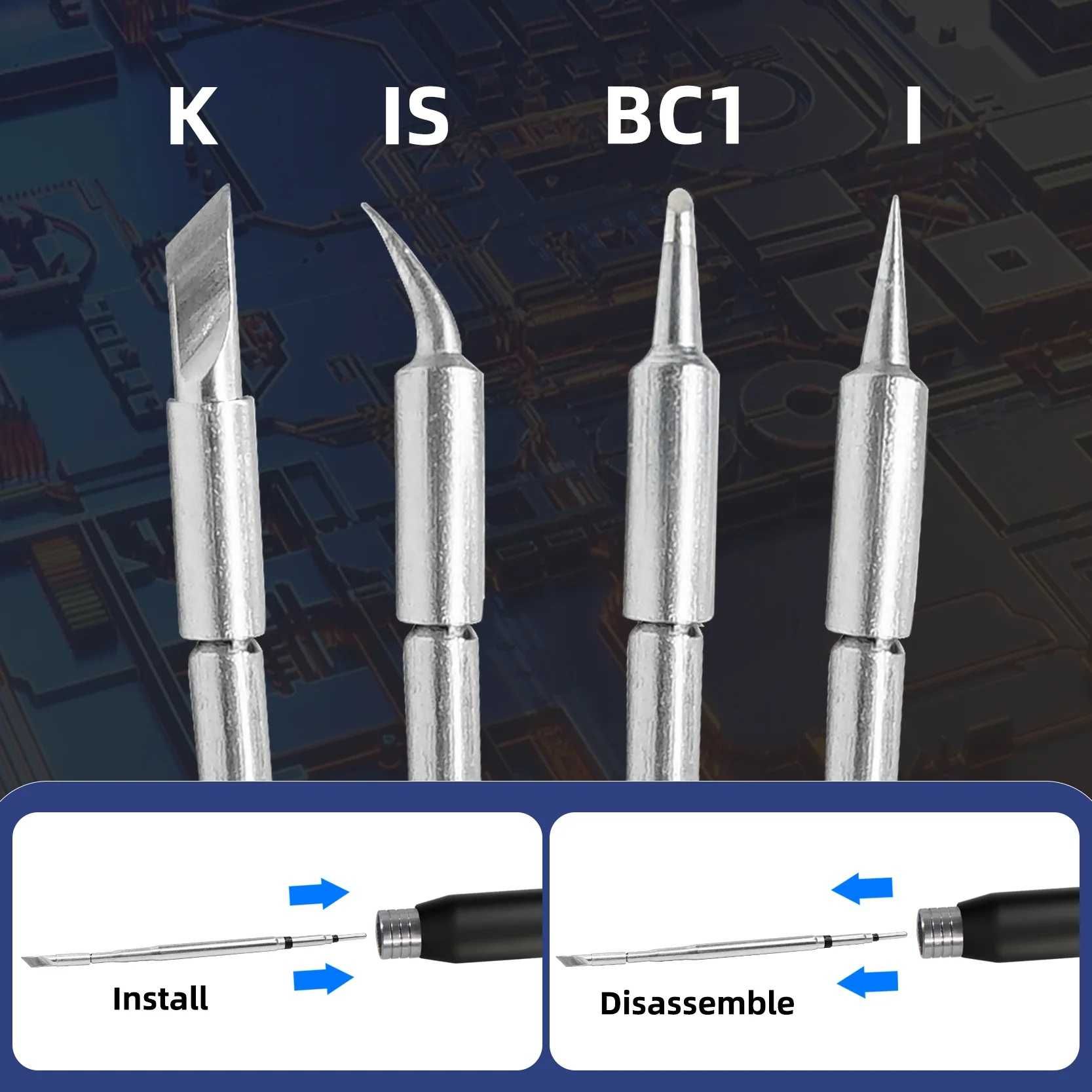 Нано-паяльник SEQURE S60P жало BC1, новый, оригинальный.