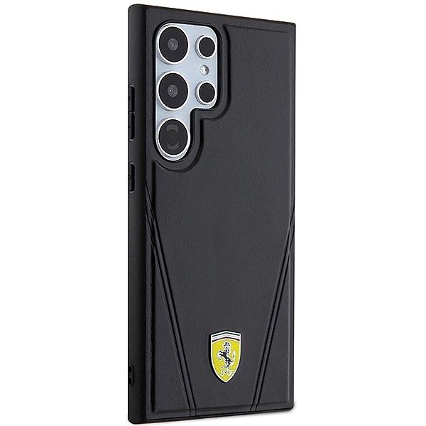 Etui Ferrari Hot Stamp V Lines MagSafe na Samsung Galaxy S24 Ultra - c