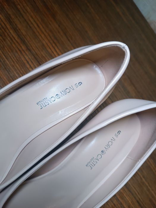 Туфлі лодочки лакові