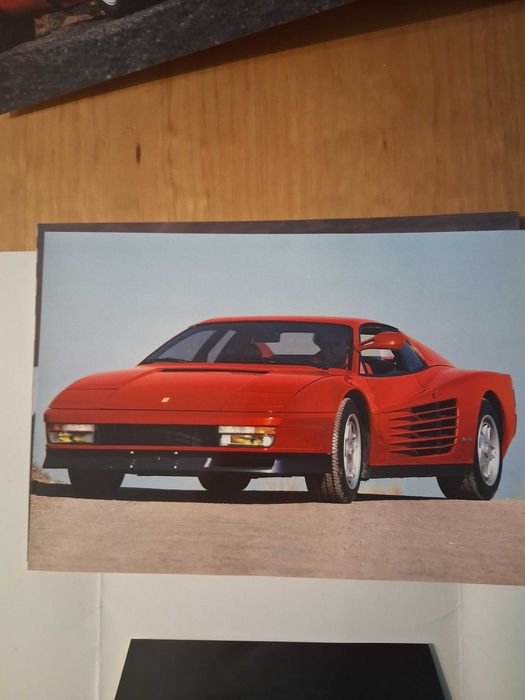 Posters Ferrari testarossa, 500 tr-c, 250TR, 250 GTO e 288 GTO