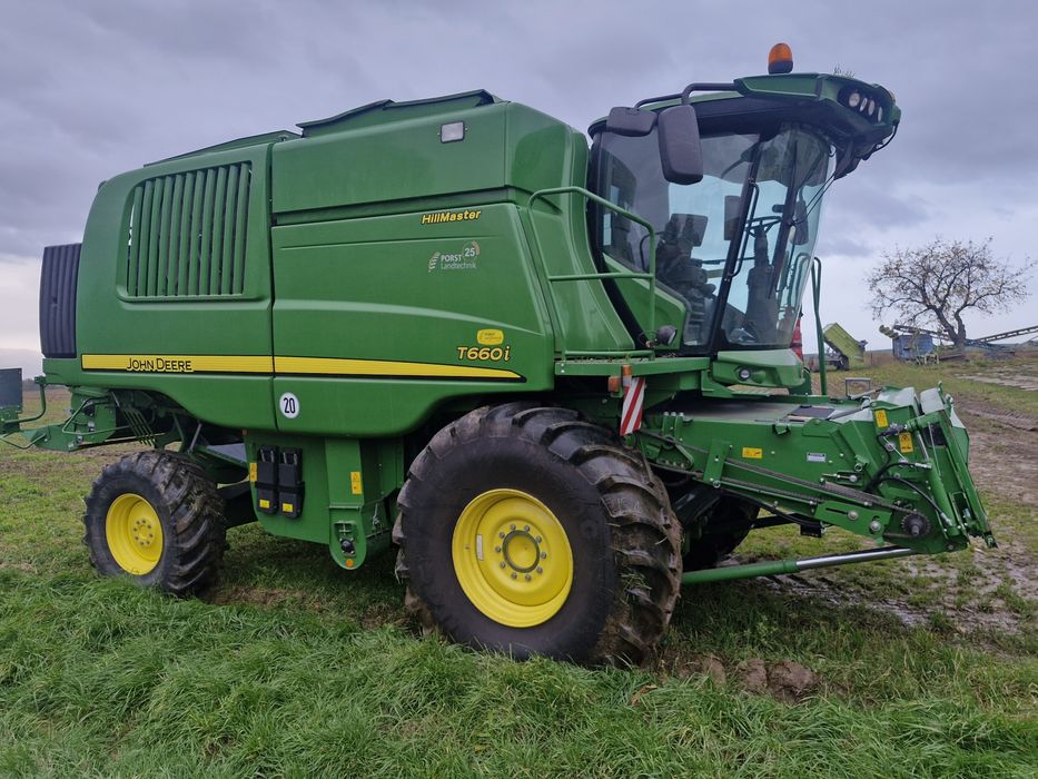 2014 rok John deere t 660i kombajn zbożowy 1240mth
