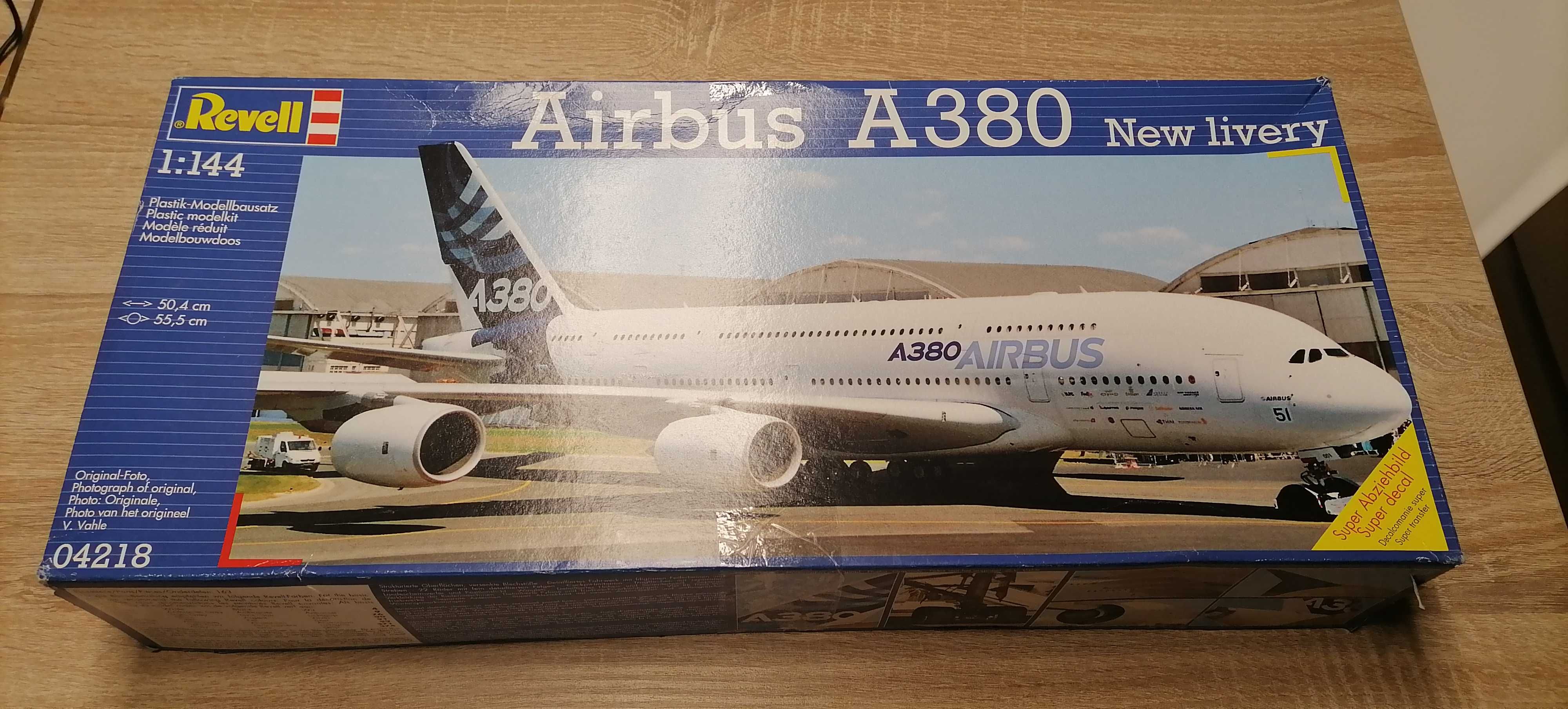 Airbus A380 Design New livery model do sklejanie modelarstwo