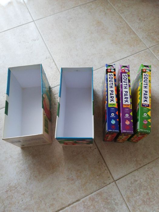 VHS Southpark 3 volumes