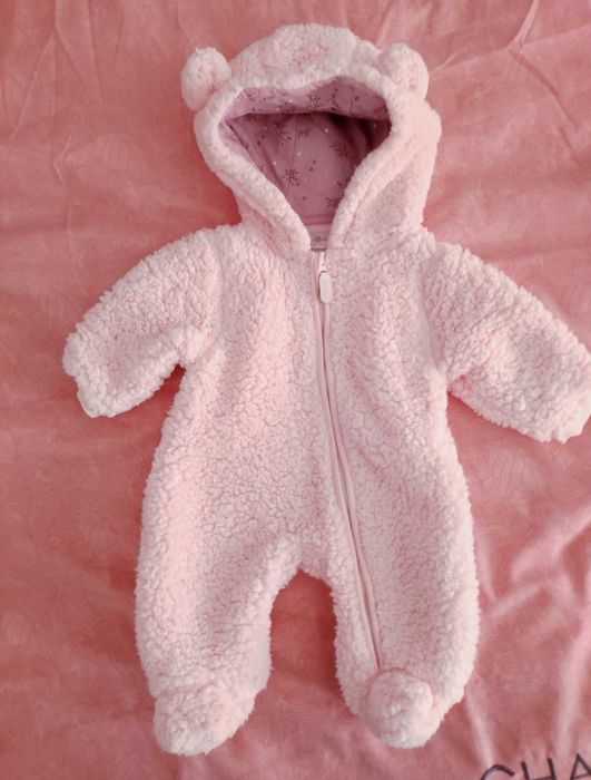 Теплий чоловічок, комбінезони 0-3 місяців