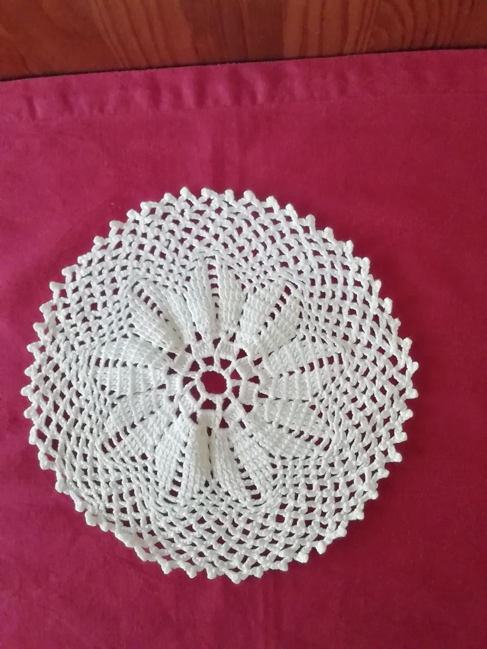 Naperon de crochet, antigo