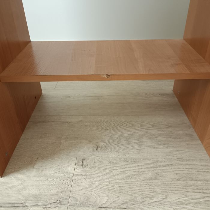 Solidne biurko dębowe