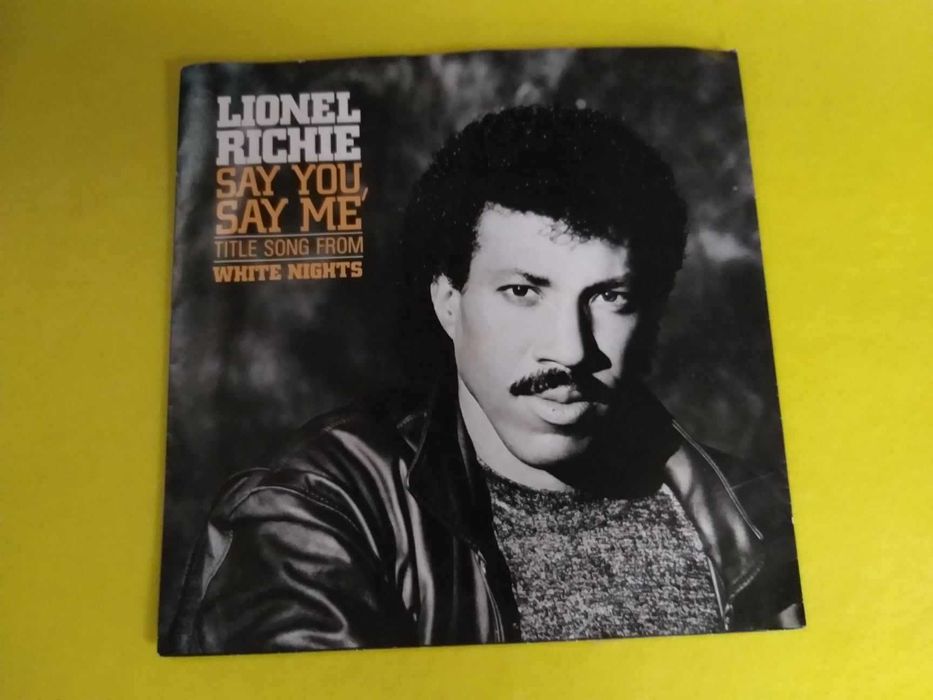 Capa do Single Vinil Lionel Richie-Say You, Say Me